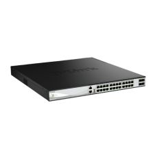 28-port 10g Managed POE Switch WITH 24x10g Multigig POE (60w) AND 4xsfp28