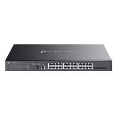 TP-Link SG5428XMPP network switch Managed L3 Gigabit Ethernet (10/100/1000) Power over Ethernet (PoE) Black