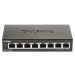 D-link Dgs-1100-08v2 IS A Smart Managed Switch WITH 8 X 1 GB Ports. Designed TO