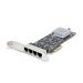 4-port 2.5gbps Nbase-t PCIE Network Card, Intel I225-v, QUAD PORT Computer Netwo