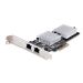 2-port 10gbps PCIE Network Adapter Card, Network CARD FOR Pc/server, Full-height